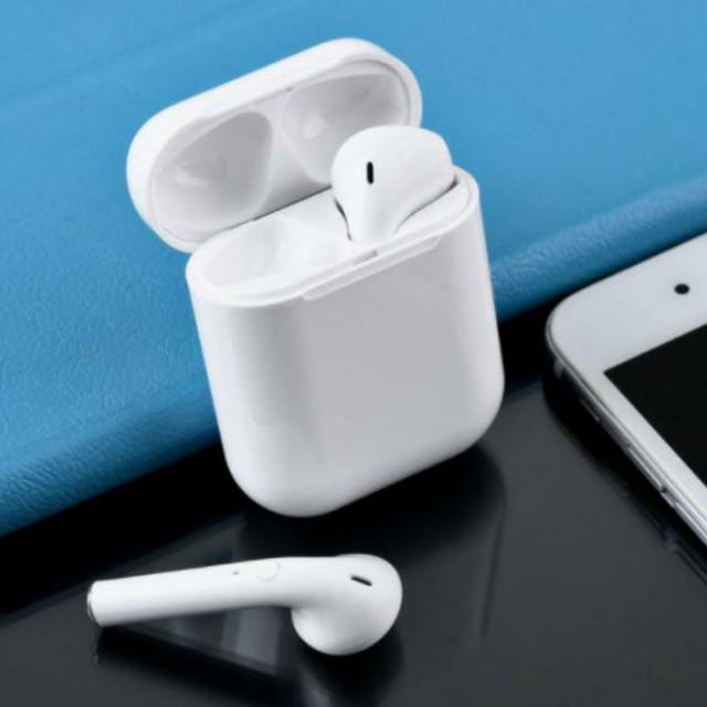 Earphone i12 TWS Wireless Bluetooth HiFi Warna Warni untuk Olahraga inPoods12