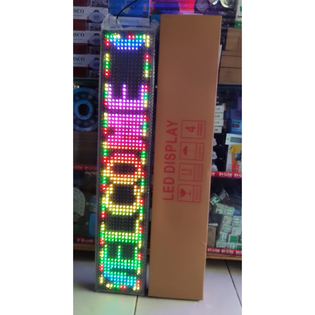 RUNNING TEXT FULL COLOR/TULISAN BERJALAN