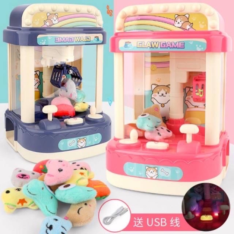 Mainan Anak Kekinian Joy Claw Machine/Mesin japit Boneka