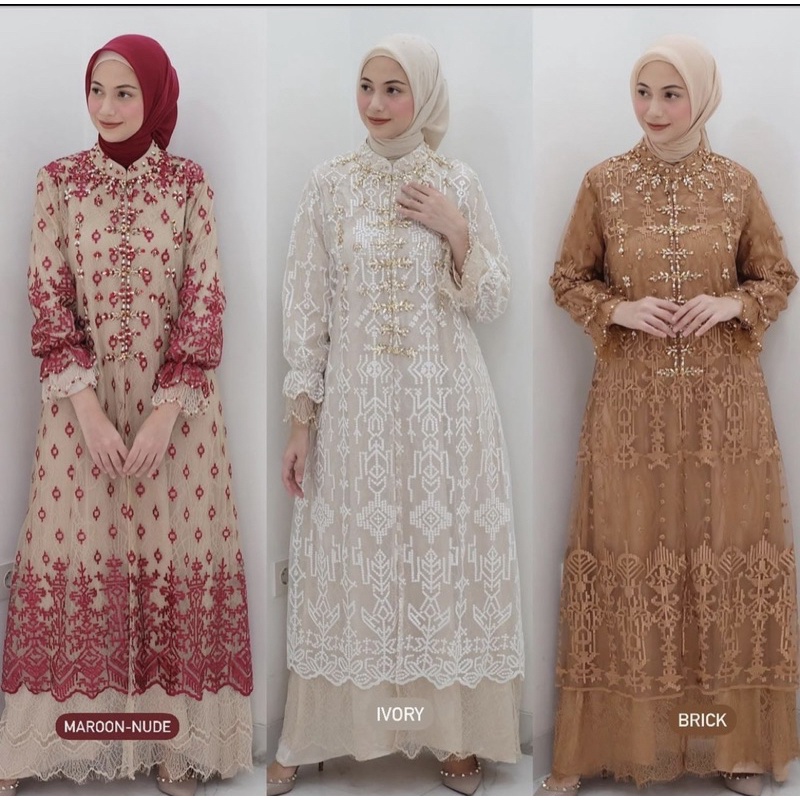 READY dress signatur shanghai Brick by Sarah The Label