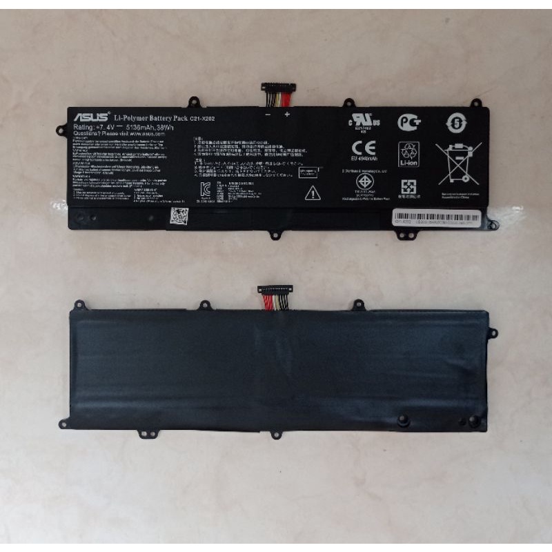 Baterai Battery Asus X201 X201E X202 X202E S200E Q200E C21-X202