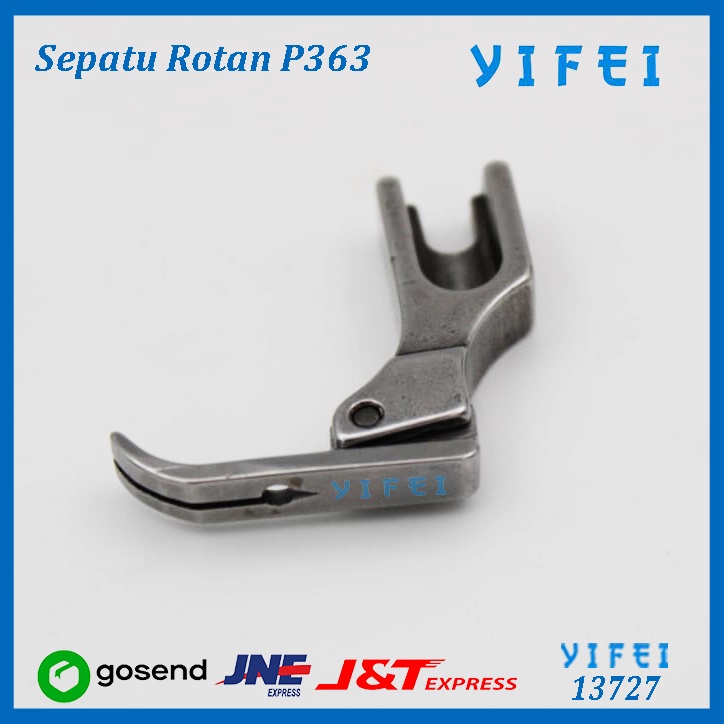 P363 Sepatu Sleting Mesin Jahit - zipper presser foot High Speed Industrial/YIFEI-13727