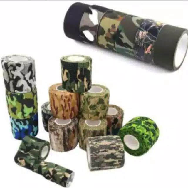 Stiker/lakban camo atau perekat pelindung pelapis besi waterproof anti karat