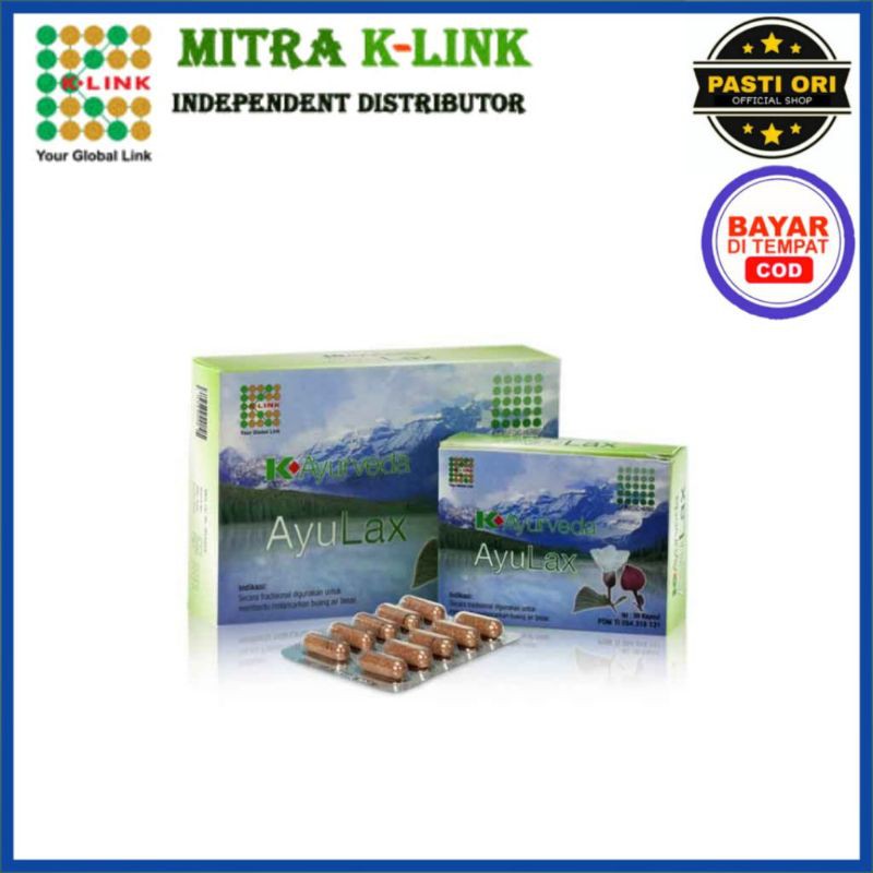 K-Ayurveda AyuLax Original (Sembelit & Susah BAB) - FREE 1 Sachet K-Coffee 4 in 1 K-Link