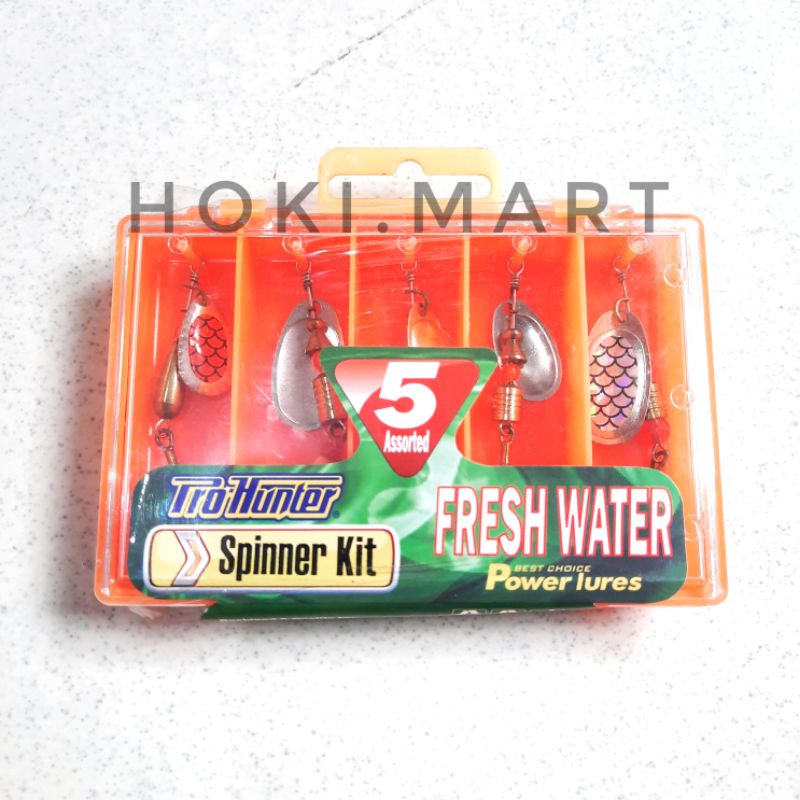 spinner kit pro hunter fresh water