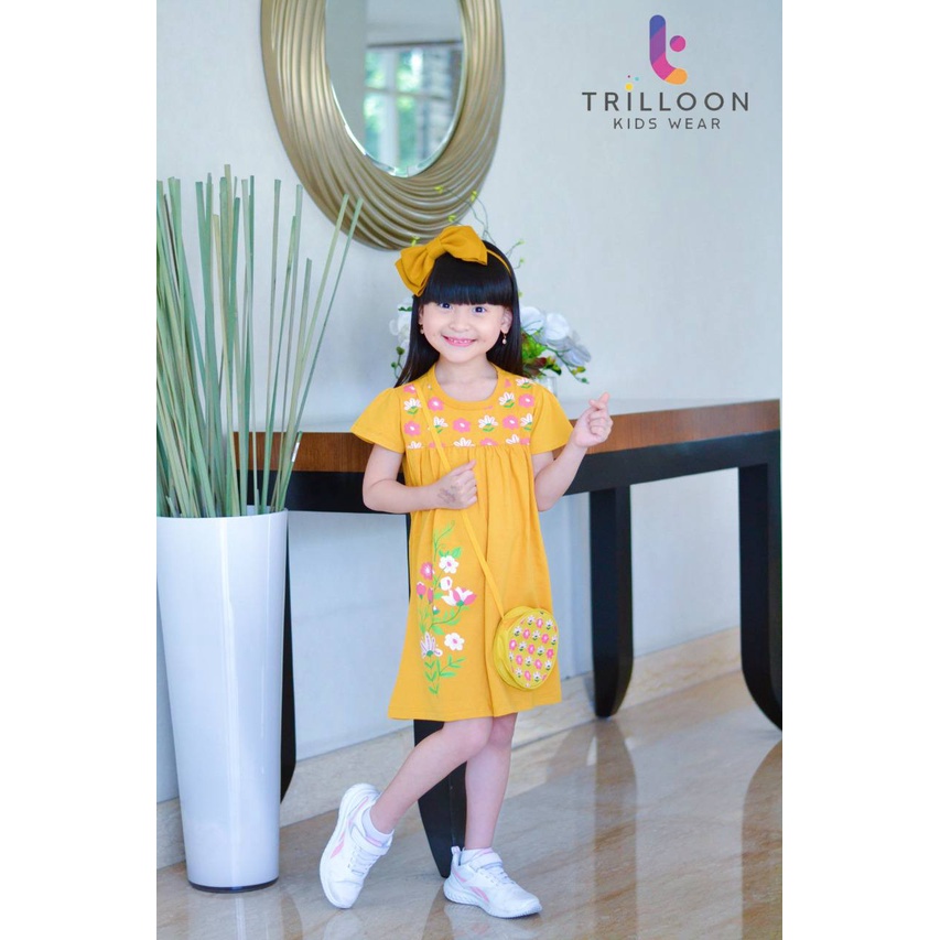 Dress anak Yasmin girl By Trilloon