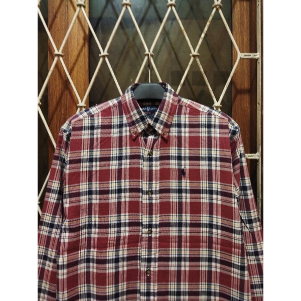 kemeja ralph lauren second original M kemeja casual pria murah terbaik