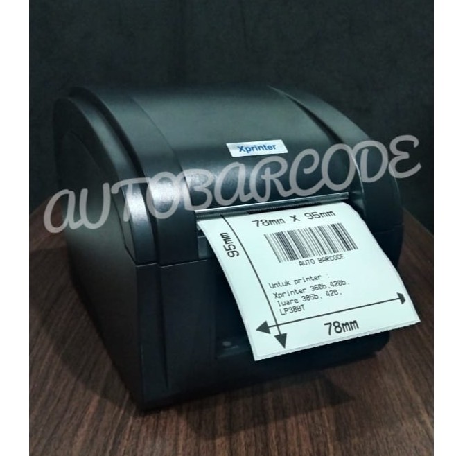 Printer Barcode Thermal Label Resi Xprinter XP 360 B / XP-360B / XP 360B Ukuran A6 80mm Koneksi USB Windows Mac Ios