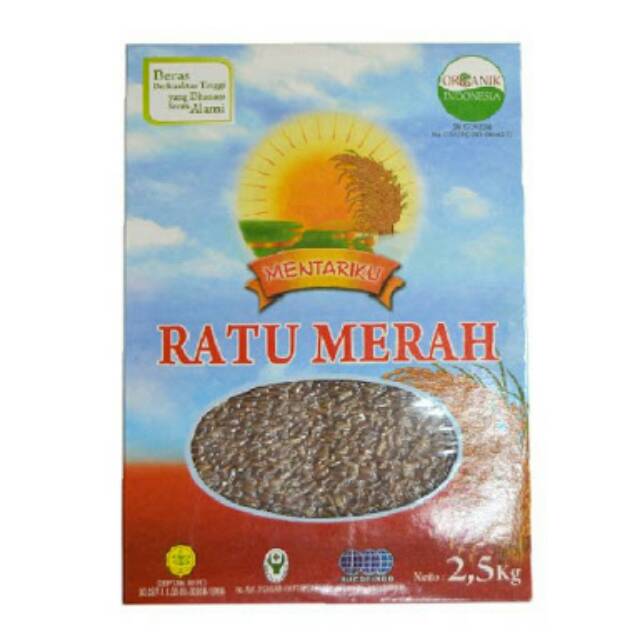 

Beras Organik mentariku Ratu Merah 2,5