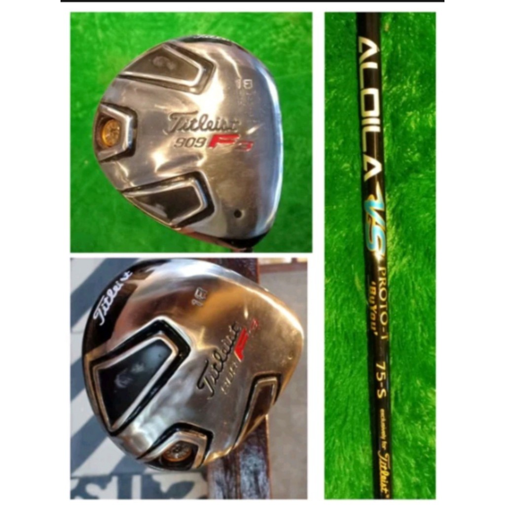 Stick Golf Clubs Titleist 909F3 Fairway Men Second Murah