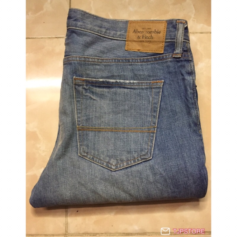Celana Jeans Denim Second Branded Abercrombie Size 36