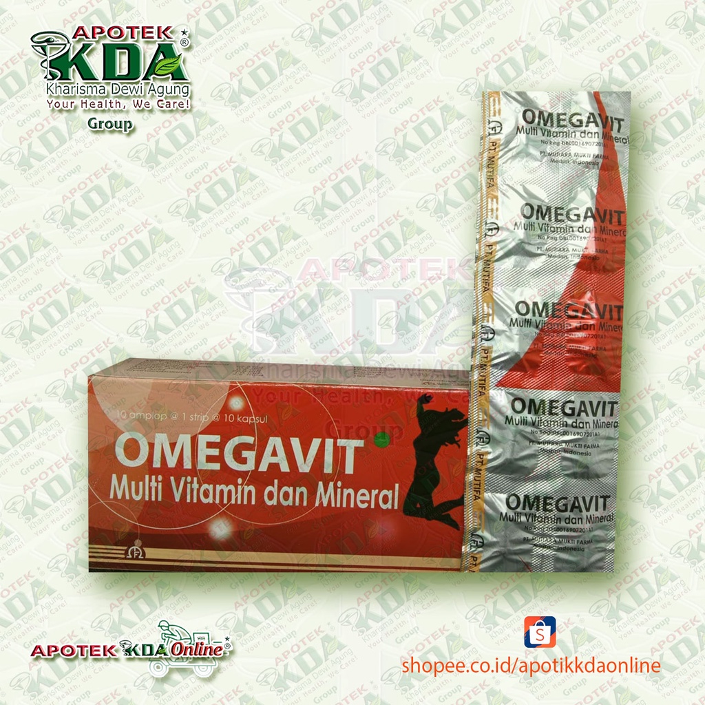 OMEGAVIT 1 BOX | OBAT ANEMIA