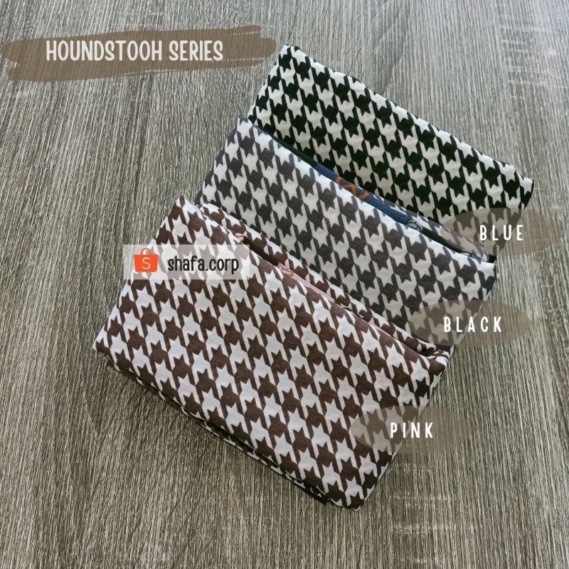 KERUDUNG VOAL SEGI EMPAT HOUNDSTOOTS SERIES