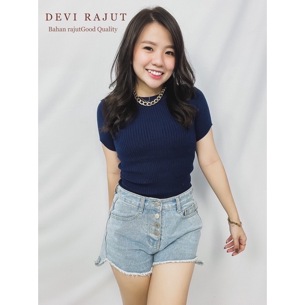 MDLV ~ BG DEVI RAJUT // BAJU RAJUT // ATASAN RAJUT // FASHION WANITA