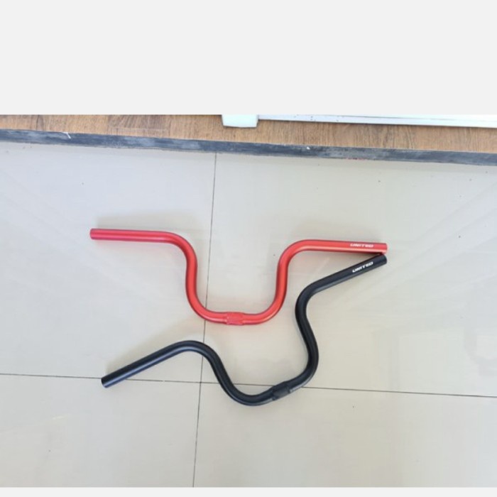 Stang sepeda handlebar alloy United 24,5x58 cm sepeda lipat