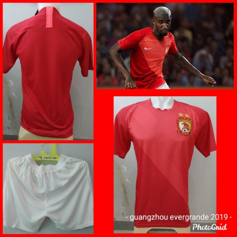 JERSEY GUANGZHOU EVERGRANDE HOME 2019 INCLUDE CELANA