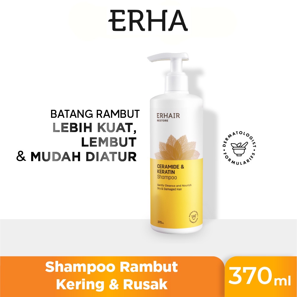 ERHAIR Restore Shampoo - Perawatan Rambut Kering &amp; Rusak