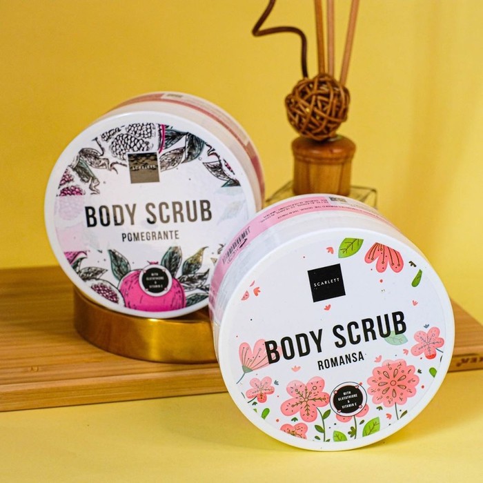 𝐑𝐀𝐃𝐘𝐒𝐀 - Scarlett Body Scrub / Lulur Badan Scarlett Whitening