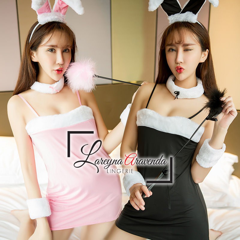 Lingerie Lingerie Sexy + Bando Model Cosplay Bunny Charming LG012(N4U0) REAL PICT Lingerie Sexy Hot 