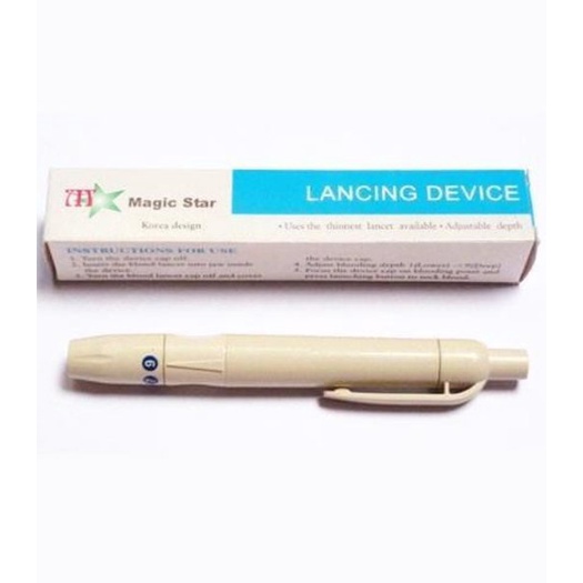Lancing Plastik Magic Star - Pen Bekam Magic Star