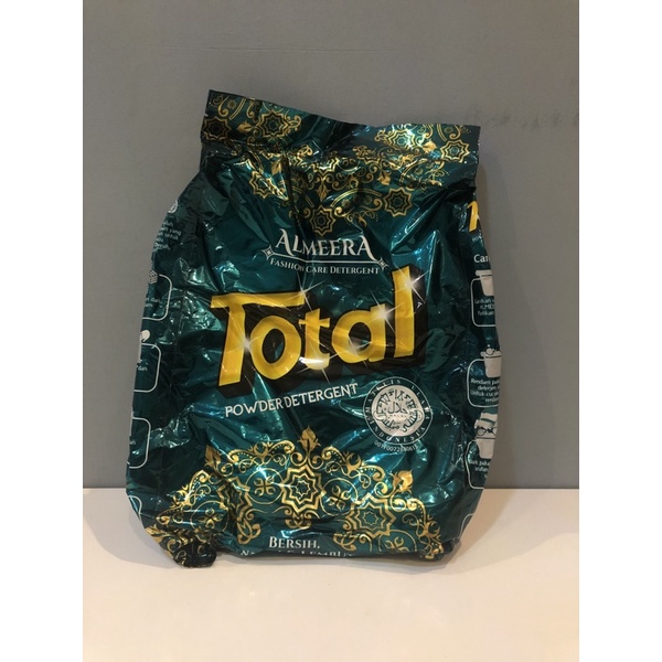 TOTAL ALMEERA DETERGENT POWDER 800GR