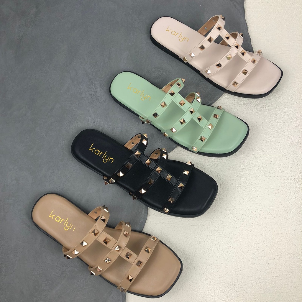 Karlyn  Bella Sandal Flat Wanita