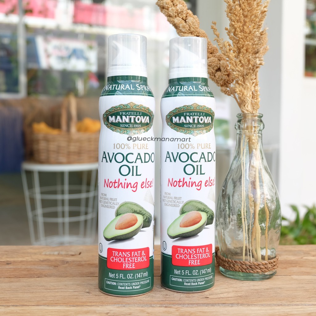 Mantova Avocado Oil Spray / Minyak Alpukat 147ml