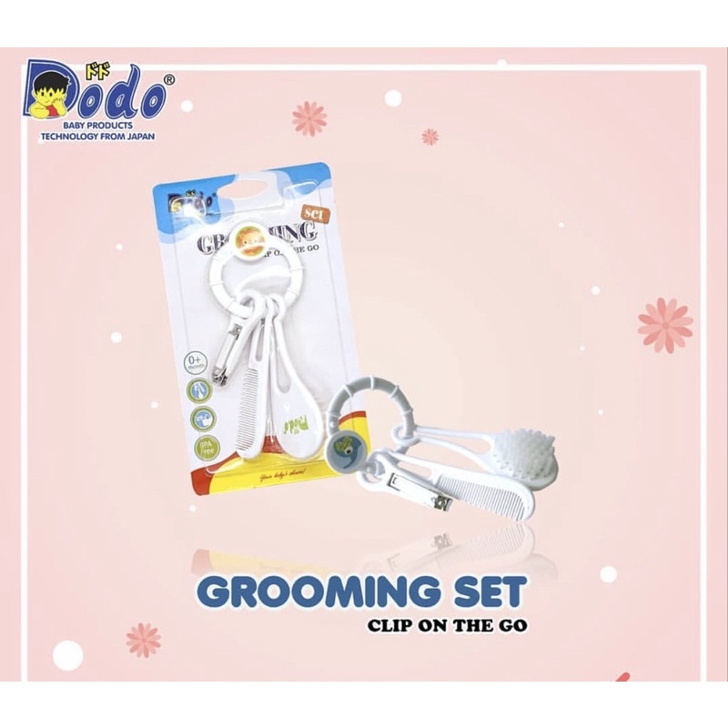 Dodo Grooming set Sisir bayi DAC054 - Gunting kuku set bayi