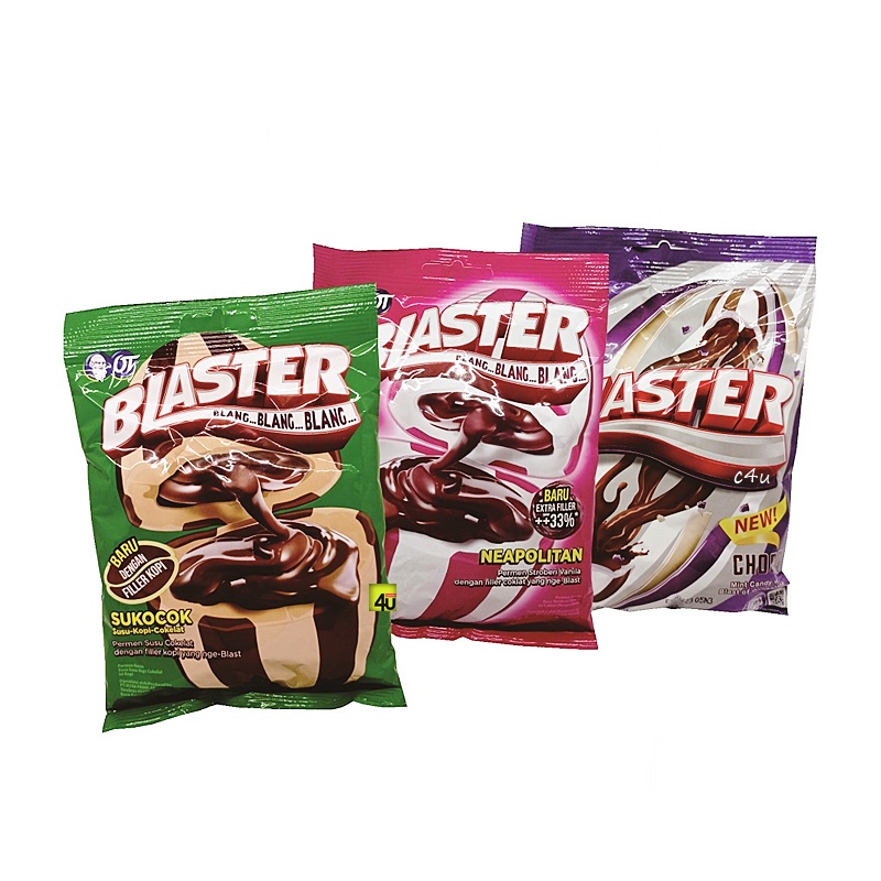 

Permen Blaster Neopolitan Choco Sukocok