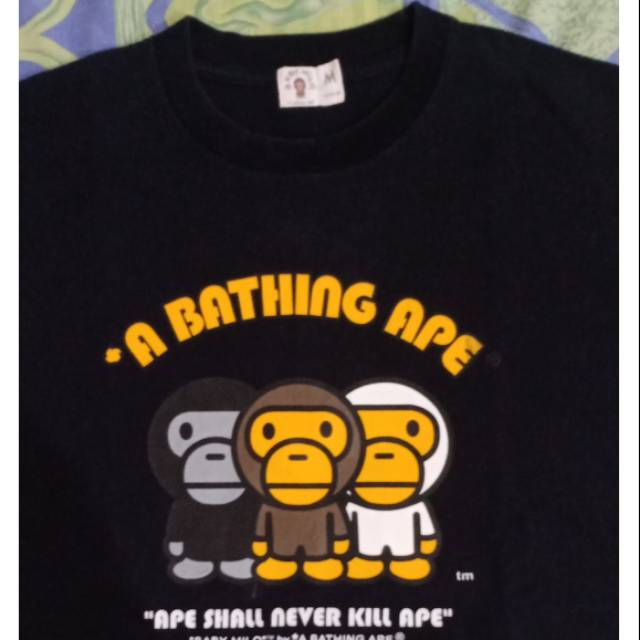 Kaos Bape Baby Milo second