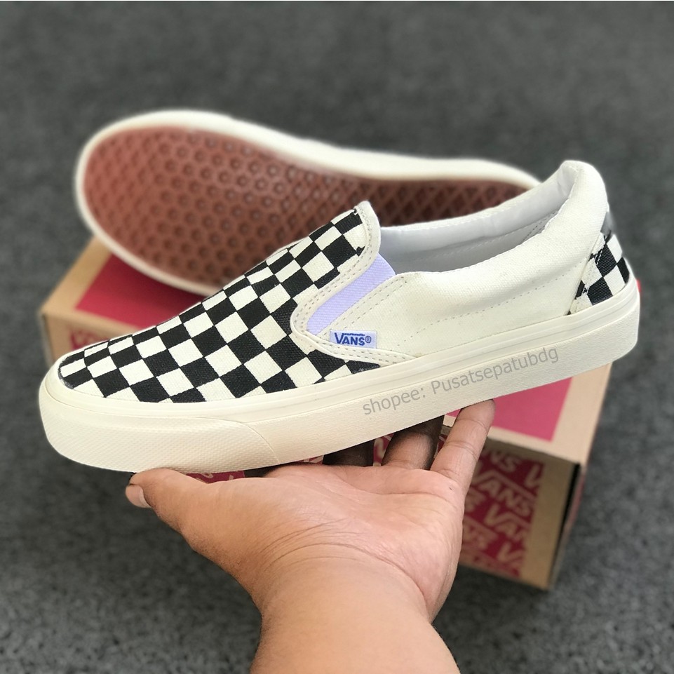Vans Slip On OG Checkerboard Off White Voult Ivory