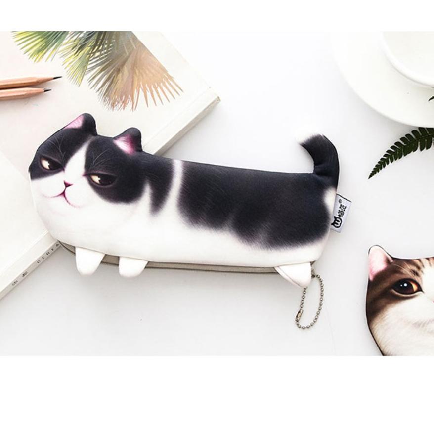 

Terbaru! Tempat Pensil Alat Tulis Dompet Stationery Motif Kucing Korea Style