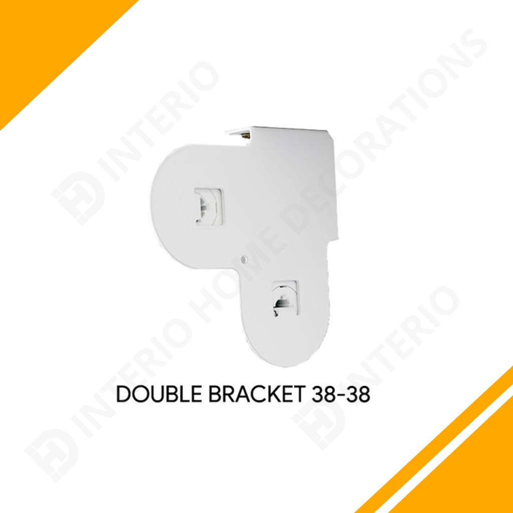 Double Bracket Roller Blind Sharp Point