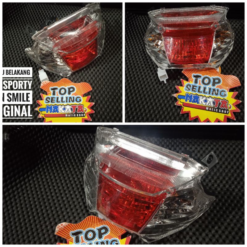 stoplamp belakang motor mio sporty dan mio smile original fullset lampu belakang motor mio sporty da