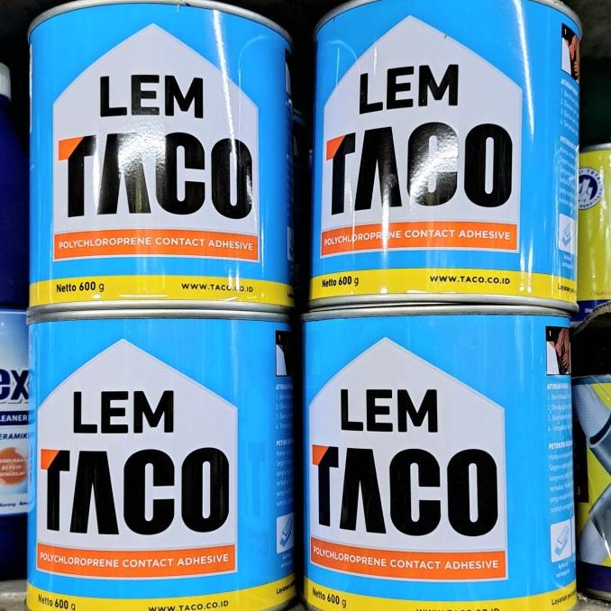 

(BISA COD) Lem Serbaguna TACO / Lem Kuning / HPL 600 gr TERJAMIN Kode 663