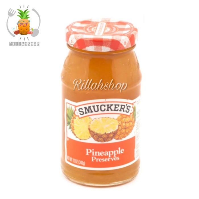 

Smucker's Pineaplle Preserves Selai (340g)