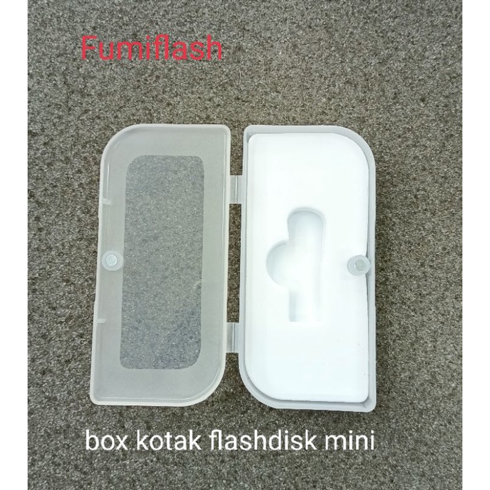 Box kotak plastik flashdisk USB mini