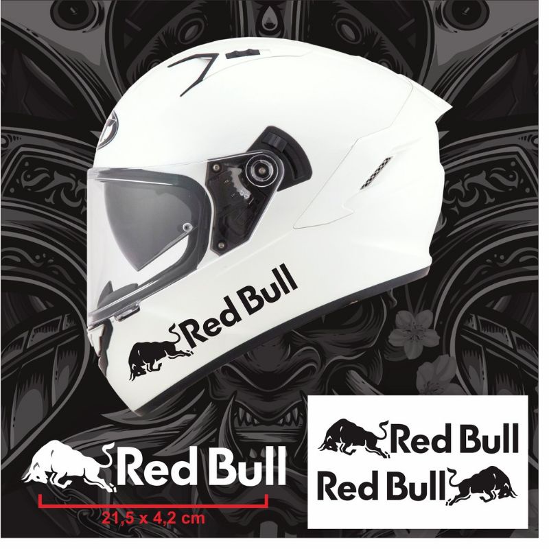 sticker cutting helm Redbull