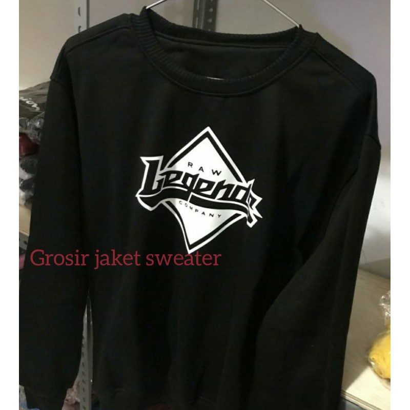 JAKET BASIC SWEATER PRIA &amp;WANITA (LEGENDS)