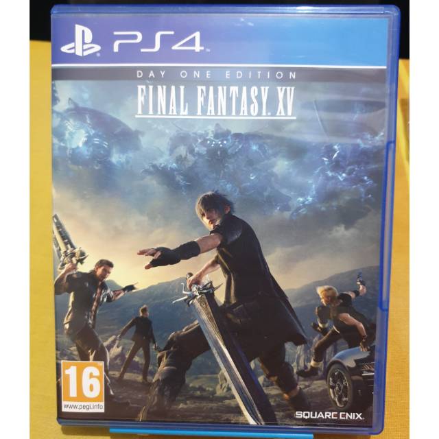Kaset Game PS4 Playstation Final Fantasy XV Day One Edition Bekas