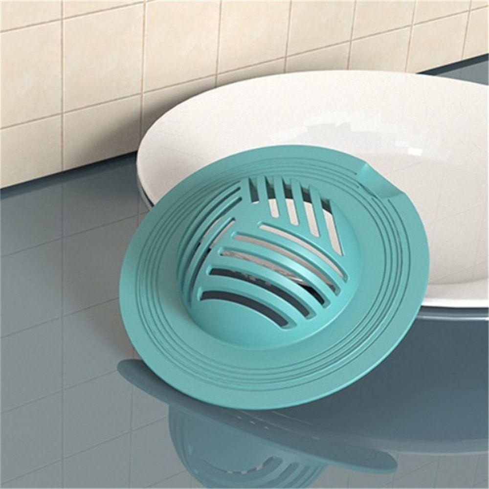 Populer Floor Drain Aksesoris Kamar Mandi Portable Silikon Plug Penangkap Rambut Wastafel Filter