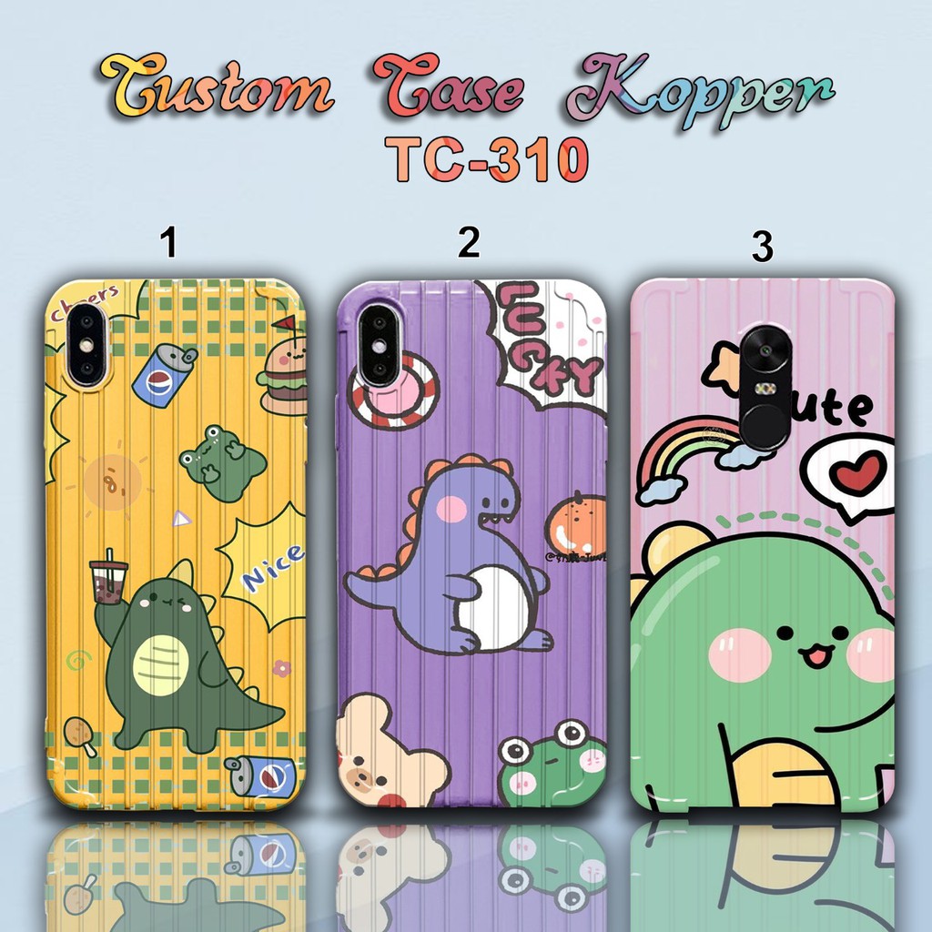 trunk case motif / candy jelly case / kopercase / TC-310/ CASE REALME 7i REALME 7 REALME 6 topcase