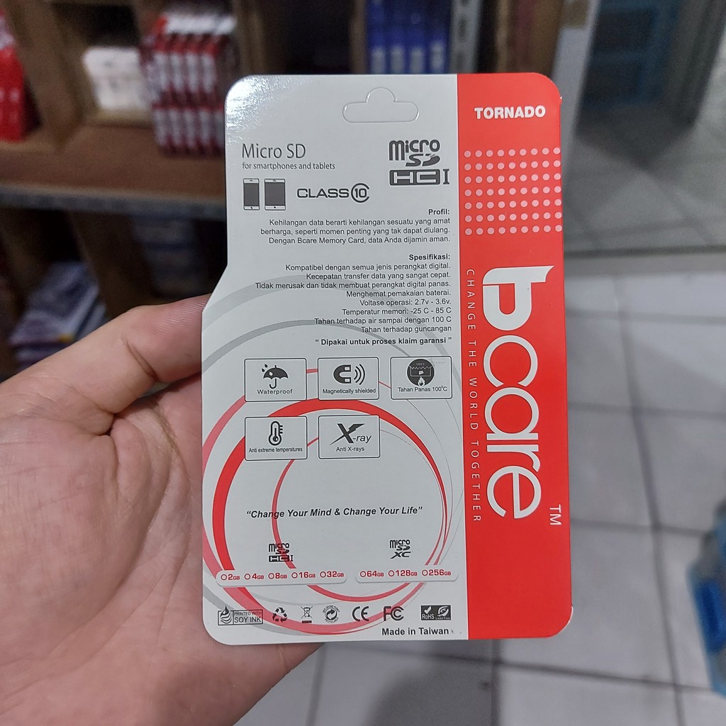 Bcare Micro SD Class 10 100Mbps - 4GB / 8GB / 16GB / 32GB / 128GB