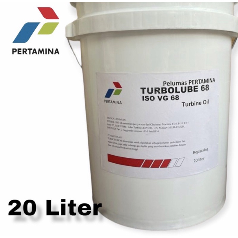 Oli Turbin PERTAMINA TURBOLUBE 68 Pelumas Turbon iso vg 68