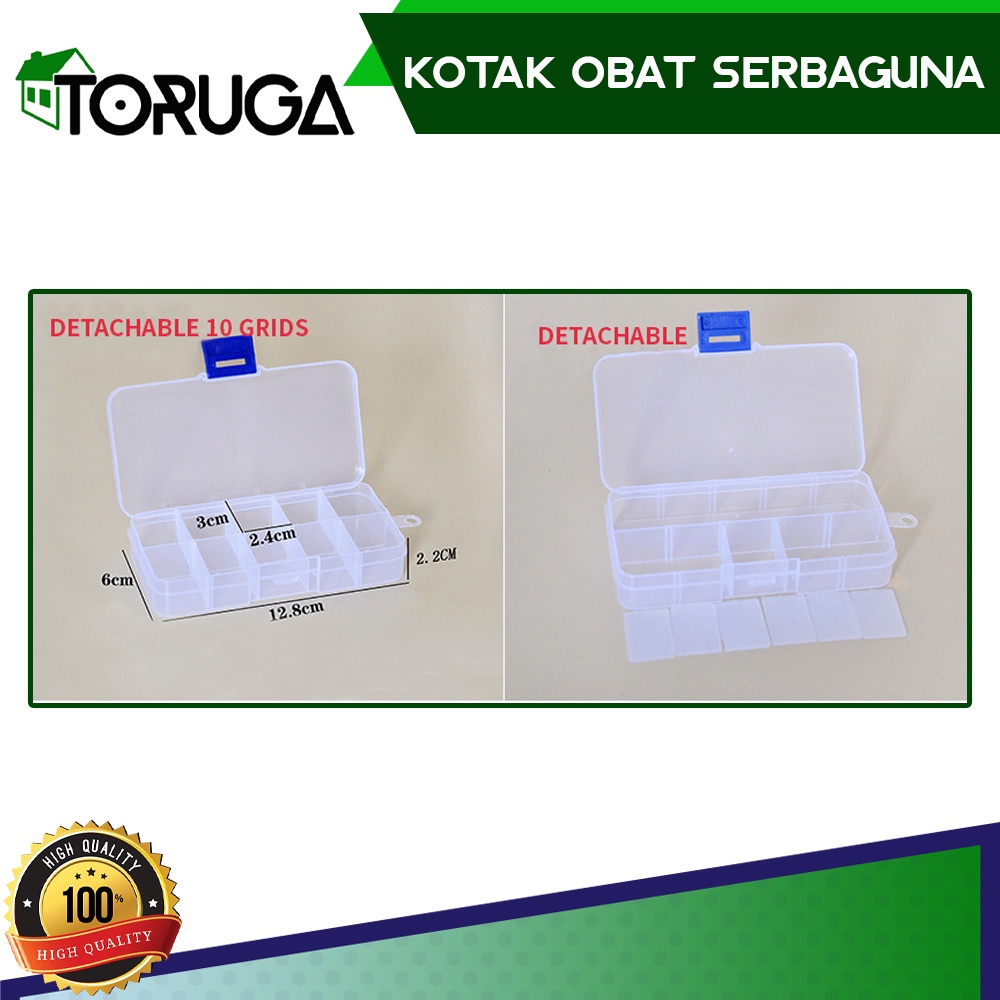 WADAH TEMPAT OBAT/KOTAK PENYIMPANAN PILL TABLET/KOTAK AKSESORIS