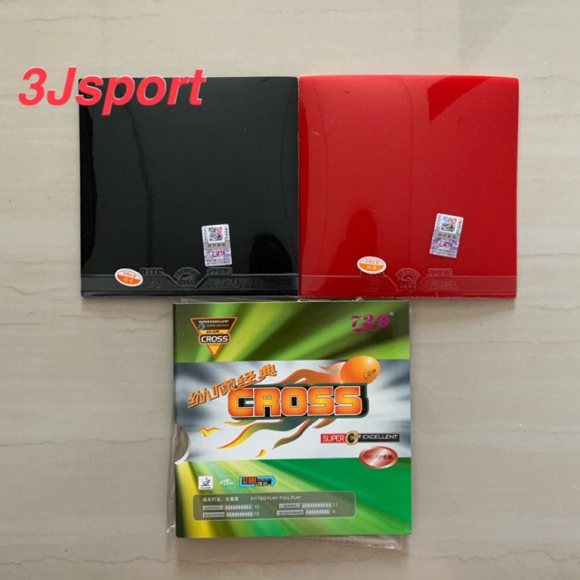 Karet Bat Pingpong Karet Bet Pingpong Rubber 729 CROSS isi sepasang