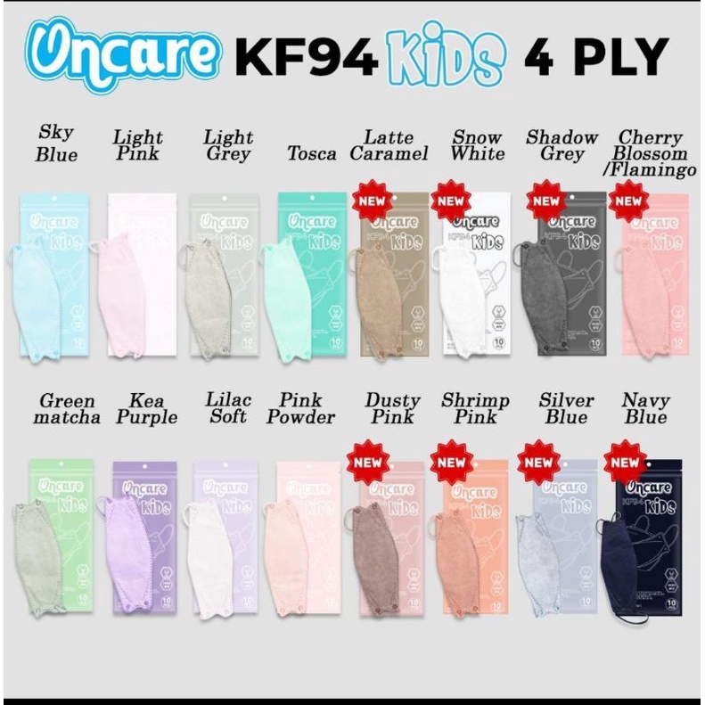 KF 94 DISPOSABLE mask ANAK/kf 94 masker anak 3ply/4ply