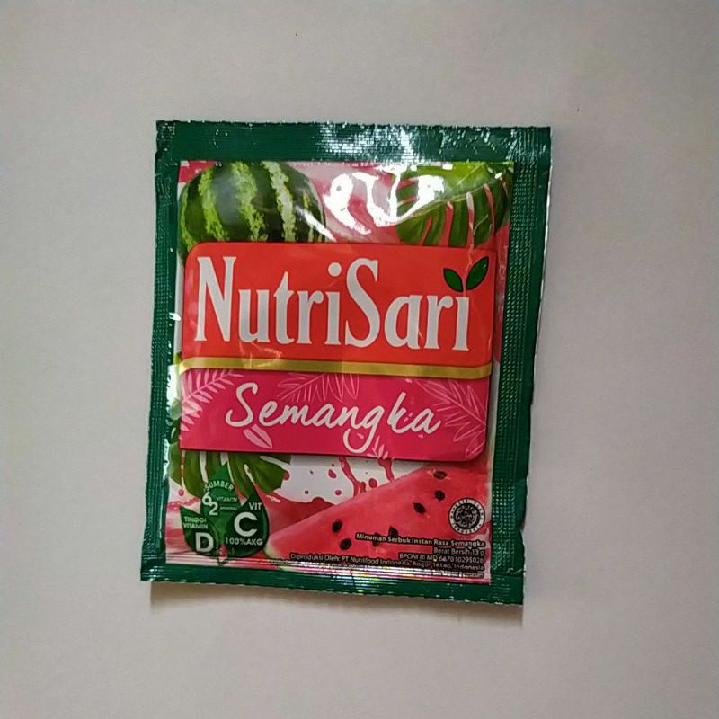 

Nutrisari Semangka 13g Minuman Serbuk