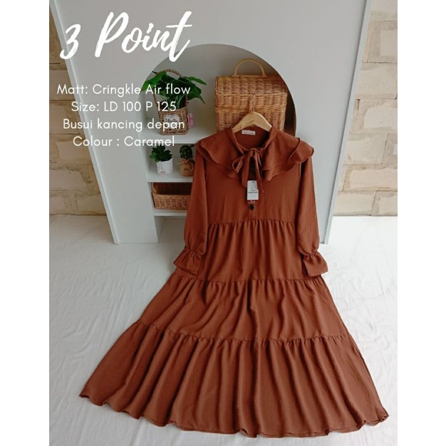 Midi cringkle air flow