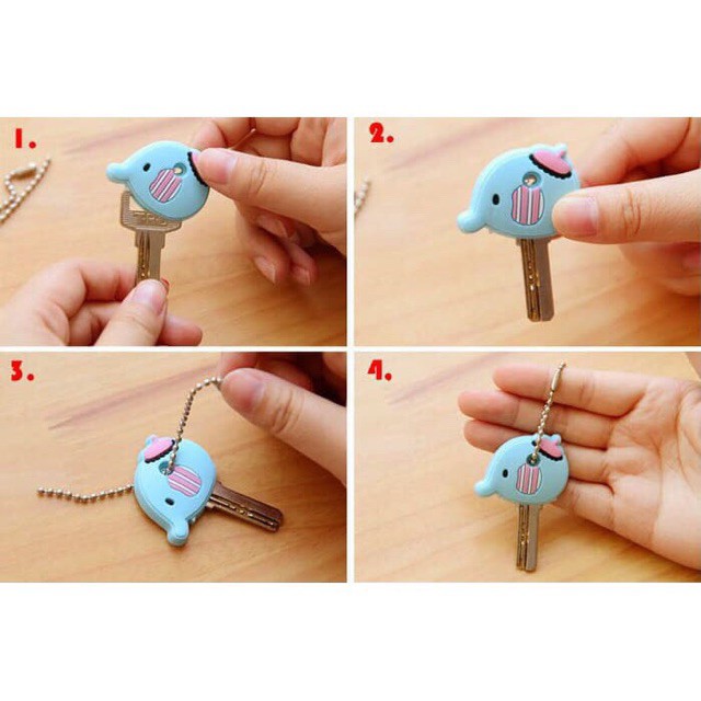 Key cover kunci karakter sarung pelindung gantungan character lucu doraemon hello kitty superman